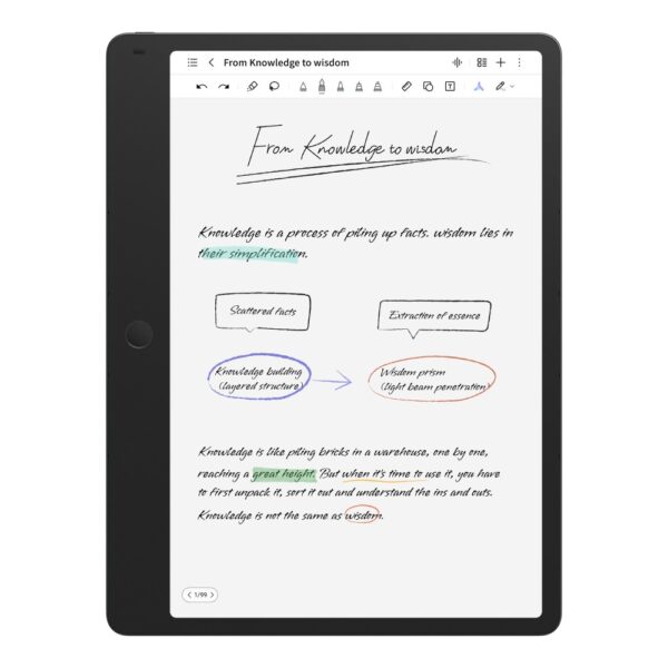 TCL NXTPAPER Note A1 Tablet 11.5" 2.2K 120Hz MediaTek Helio G100 8GB RAM 256GB Wi-Fi Android 16 Grey