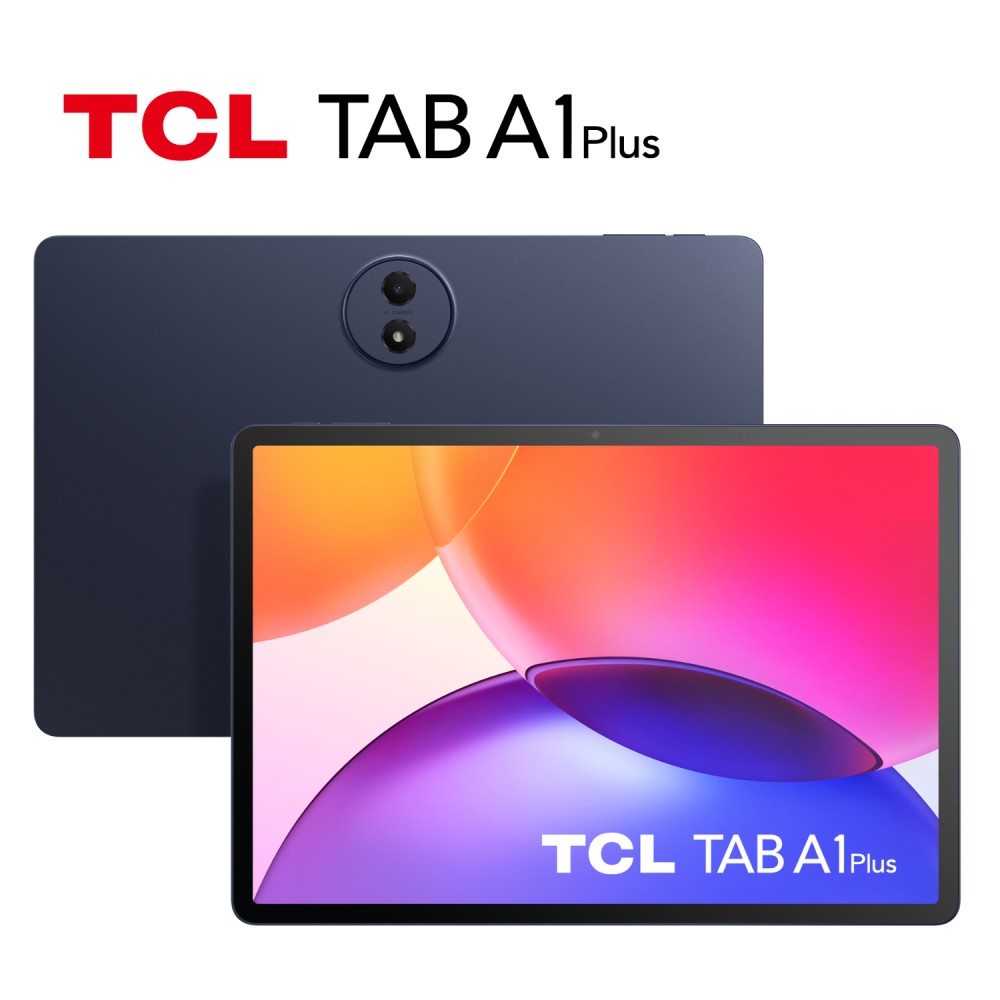 TCL TAB A1 Plus Tablet 12.2" 2.4K Ultra HD LCD 120Hz 128GB Storage 6GB RAM Wi-Fi Blue TCL TAB A1 Plus Tablet 12.2" 2.4K Ultra HD LCD 120Hz 128GB Storage 6GB RAM Wi-Fi Blue