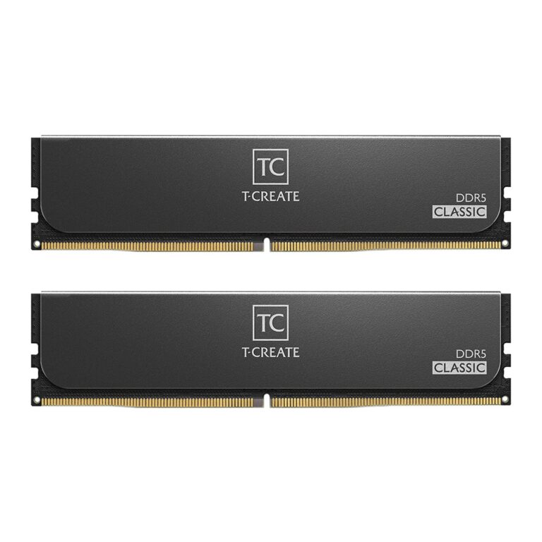 Team Group T-Create Classic 32GB (2 x 16GB) DDR5 6000 MT/s Memory Module Black