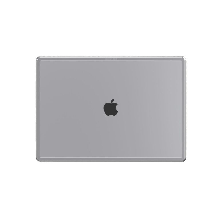 Tech21 Evo Clear 16" Shell Case for Apple MacBook Pro 16" (2021), Transparent, Impact & UV Resistant
