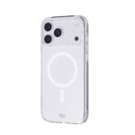 Tech21 Evo Clear Apple iPhone 17 Pro Max Case Transparent Silicone MagSafe compatible