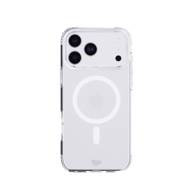 Tech21 Evo Clear Apple iPhone 17 Pro Max Case Transparent Silicone MagSafe compatible