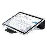 Tech21 FlexFolio Flip Case for iPad Air 13" (2024/2025) - Black, Transparent with Stand Mode