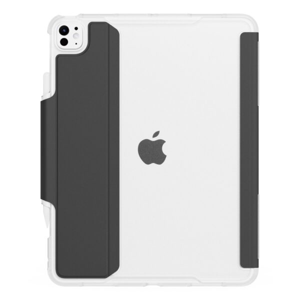 Tech21 FlexFolio Tablet Case for iPad Pro 13" (2024/2025) Folio Magnetic Transparent, Black