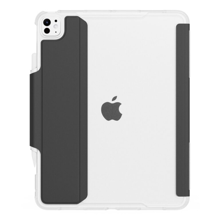 Tech21 FlexFolio Tablet Case for iPad Pro 13" (2024/2025) Folio Magnetic Transparent, Black