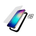 Tech21 Impact Glass iPhone 15 Pro Tempered Glass Screen Protector with Privacy Filter - Clear
