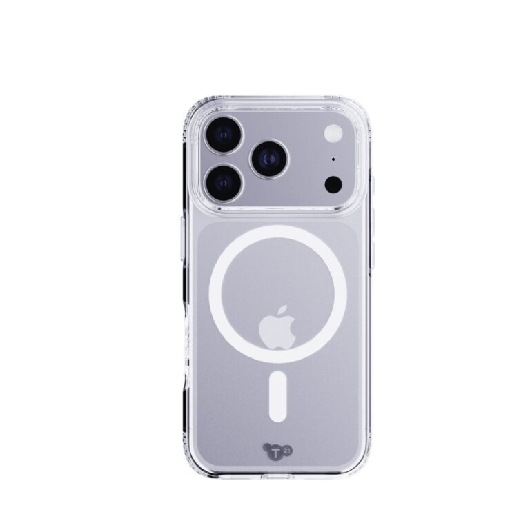 Tech21 T21-11329 Cover for Apple iPhone 17 Pro, Transparent Silicone, 6.3