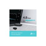 TP-Link Archer AX1800 Dual Band Wi-Fi 6 USB Adapter, Wireless WLAN, USB 3.2 Gen 1, 1201 Mbit/s, Black