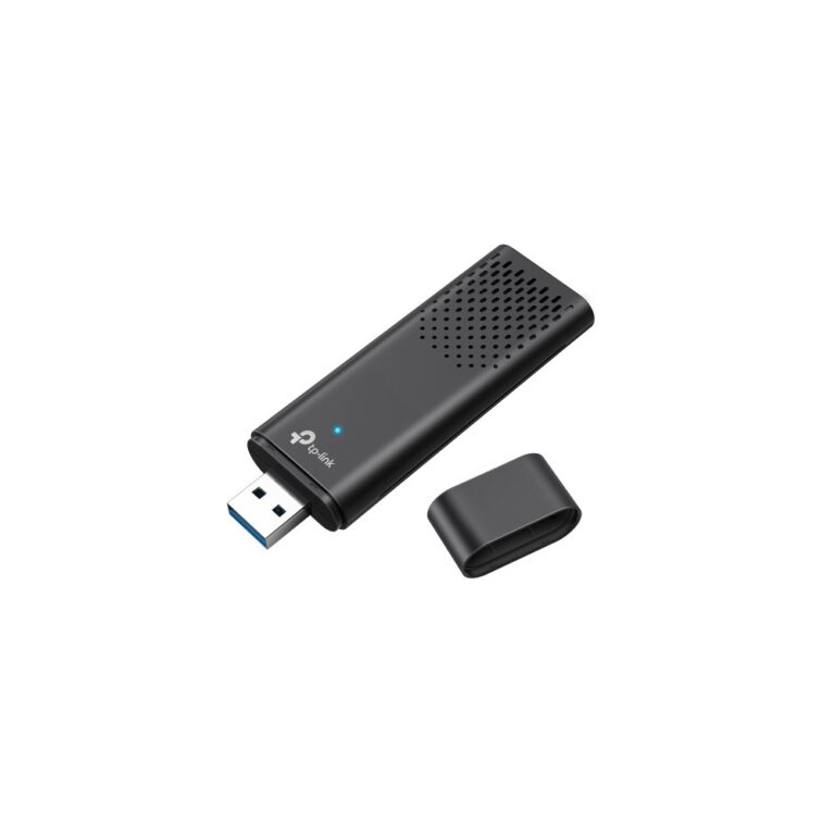 TP-Link Archer AX1800 Dual Band Wi-Fi 6 USB Adapter, Wireless WLAN, USB 3.2 Gen 1, 1201 Mbit/s, Black
