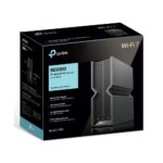 TP-Link Archer BE9300 Tri-Band Wi-Fi 7 Router, 9328 Mbps, 5 x 2.5 Gbps Ports, Black