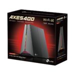 TP-Link Archer GXE75 Tri-Band Wi-Fi 6E Router 2.5 Gigabit Ethernet 5.4 Gbps 5x RJ-45 USB 3.2