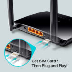TP-Link Archer MR200 Dual-Band Wi-Fi 4G LTE Router Fast Ethernet Black