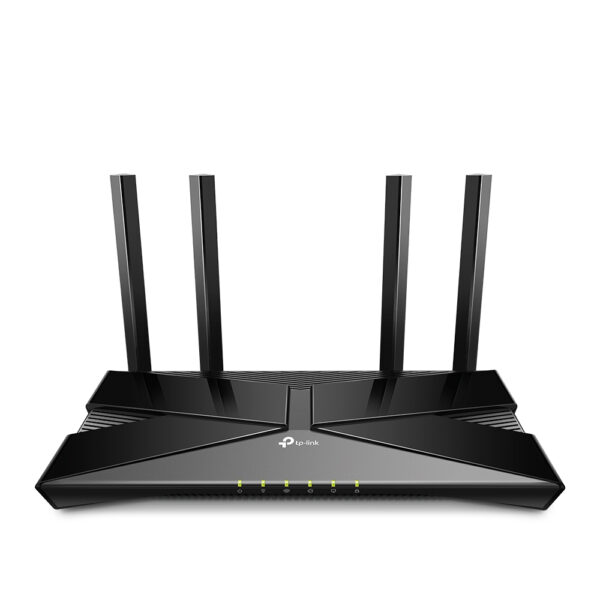 TP-Link AX1800 Dual Band Wi-Fi 6 Router, Gigabit Ethernet, 1800 Mbit/s, Black