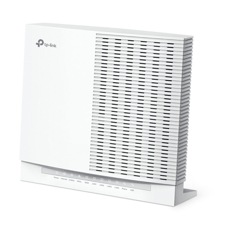 TP-Link AX6000 Dual Band Wi-Fi 6 VoIP Router, 6000 Mbps, 2.5 Gigabit Ethernet, USB 3.0, White