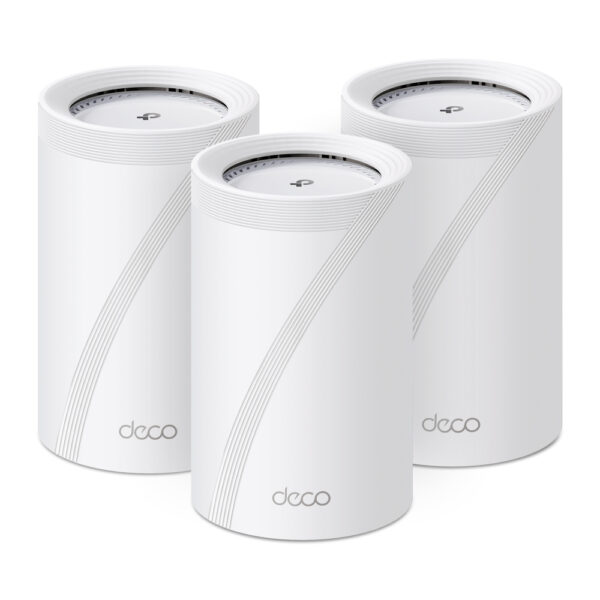 TP-Link Deco BE68 Wi-Fi 7 Tri-Band Mesh System (3-Pack) 14000 Mbps, 752.51 m² White
