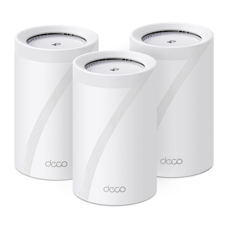 TP-Link Deco BE68 Wi-Fi 7 Tri-Band Mesh System (3-Pack) 14000 Mbps, 752.51 m² White