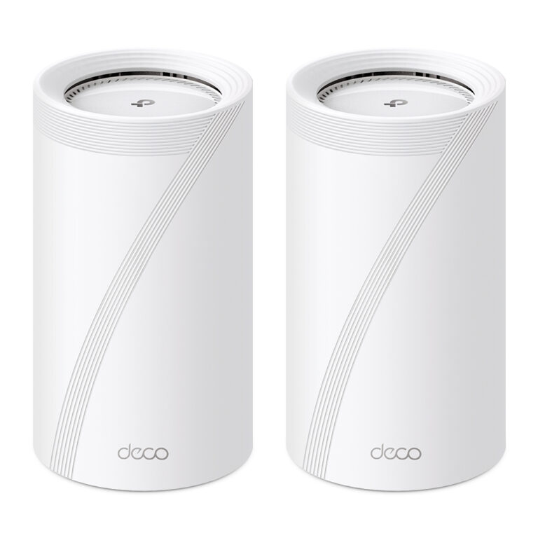 TP-Link Deco BE85 Whole Home Mesh Wi-Fi 7 System Tri-Band 19000 Mbit/s 2-Pack White