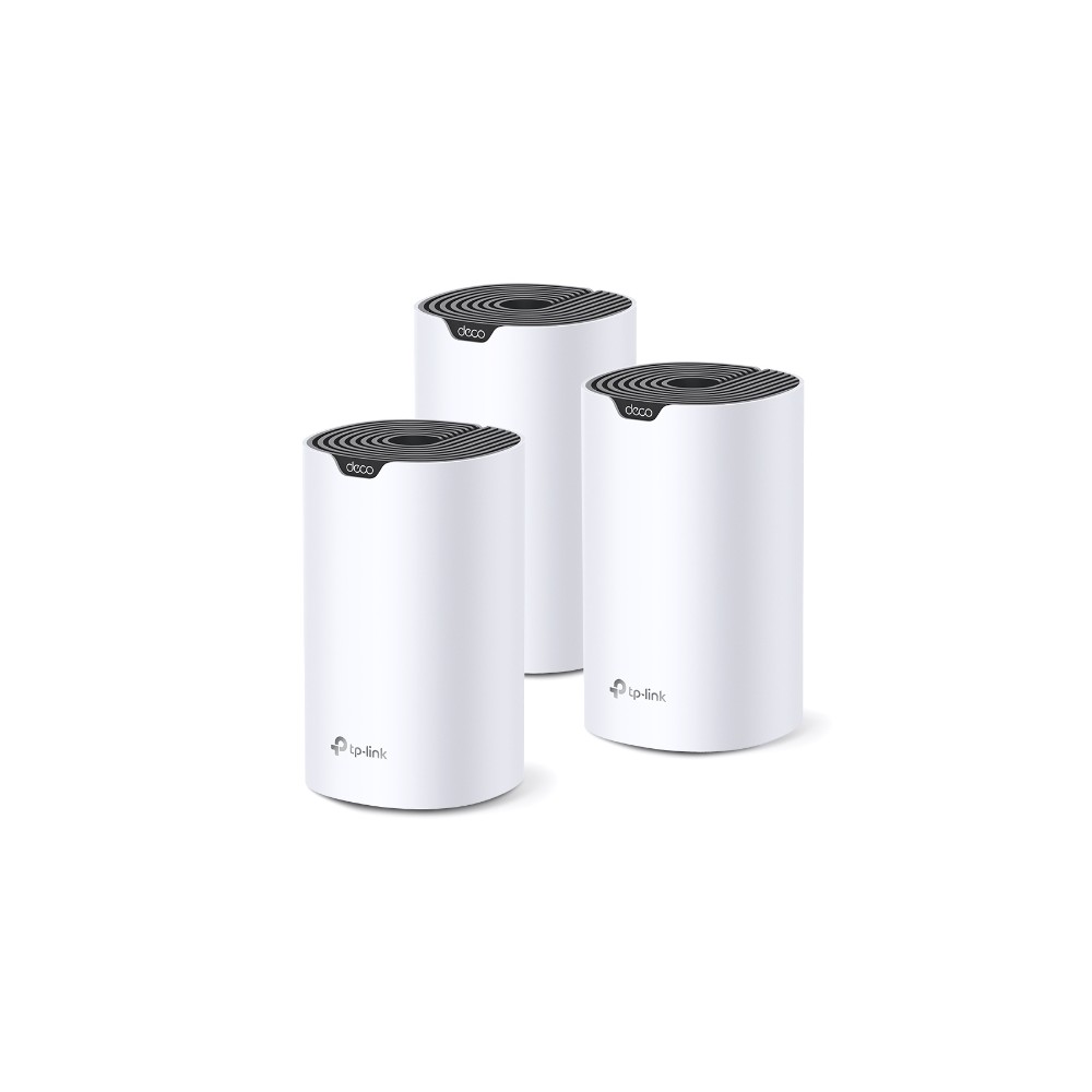 TP-Link Deco S7 AC1900 Whole Home Mesh Wi-Fi System (3-Pack) - Dual-Band, White TP-Link Deco S7 AC1900 Whole Home Mesh Wi-Fi System (3-Pack) - Dual-Band, White