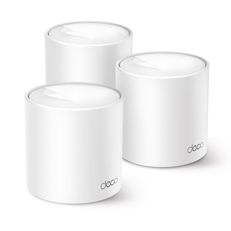 TP-Link Deco X1500 Whole Home Mesh Wi-Fi 6 System AX1500 Dual-Band 3-pack White