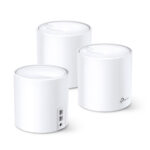 TP-Link Deco X60 AX3000 Whole Home Mesh Wi-Fi 6 System, Dual-Band, 3-Pack, White