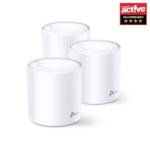 TP-Link Deco X60 AX3000 Whole Home Mesh Wi-Fi 6 System, Dual-Band, 3-Pack, White