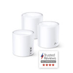 TP-Link Deco X60 AX3000 Whole Home Mesh Wi-Fi 6 System, Dual-Band, 3-Pack, White