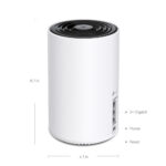 TP-Link Deco XE75 AXE5400 Tri-Band Mesh Wi-Fi 6E System 3-Pack White (670 m² coverage)