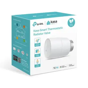 TP-Link Kasa KE100 Smart Thermostatic Radiator Valve White, Programmable, Works with Alexa/Google Assistant