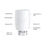 TP-Link Kasa KE100 Smart Thermostatic Radiator Valve White, Programmable, Works with Alexa/Google Assistant