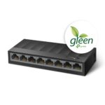 TP-Link LS1008G 8-Port Gigabit Unmanaged Ethernet Network Switch, 16 Gbps Switching Capacity, Black