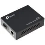 TP-Link MC220L Gigabit SFP Media Converter, IEEE 802.3ab/802.3z, 2 Ports, Black