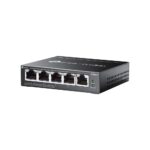 TP-Link Omada 5-Port Gigabit Easy Managed Switch with 4-Port PoE+ 65W, Cloud-Managed, Black
