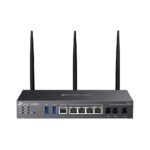 TP-Link Omada DR3220v-4G Wireless Router Gigabit Ethernet Dual-band (2.4/5 GHz) Wi-Fi 6 Black
