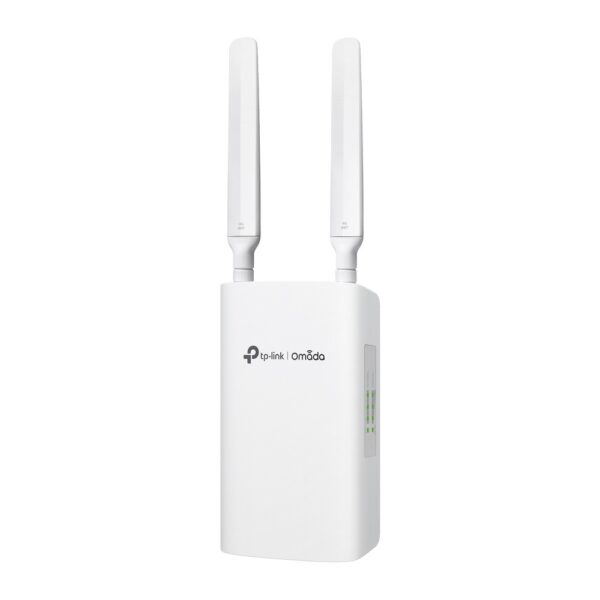TP-Link Omada ER703WP-4G Outdoor Gateway/Controller, 4G LTE, Wi-Fi 6, 300/50 Mbit/s, Wall Mounting, White