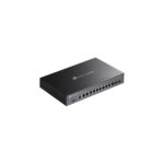 TP-Link Omada ER7212PC Multi-Gigabit VPN Router with 2x 2.5GbE, 10x GbE, 80 VPN Tunnels, Rackmount, Black