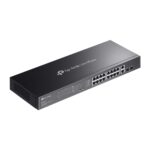 TP-Link Omada ES220GMP Managed L2 Gigabit PoE Network Switch 18-Port, 2 SFP, 250W Budget, Black