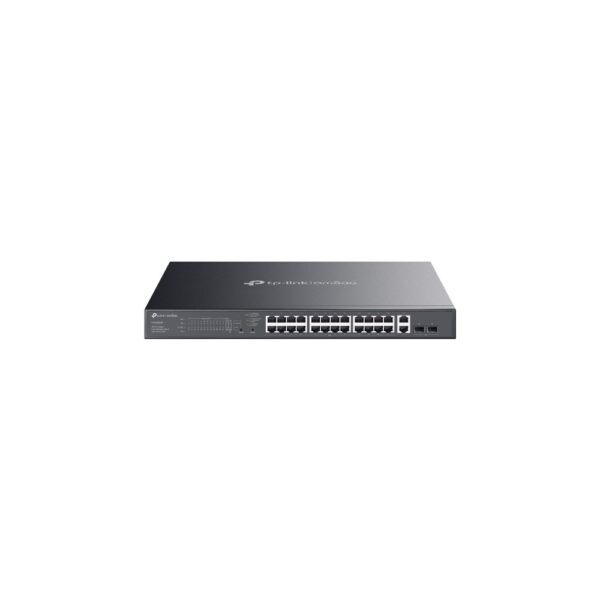 TP-Link Omada ES228GMP Managed L2 Gigabit PoE+ Network Switch 26-Port 384W Black
