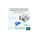 TP-Link Omada Gigabit SFP Fiber Optic Module, Single-Mode, WDM, 1250 Mbit/s, 1000m