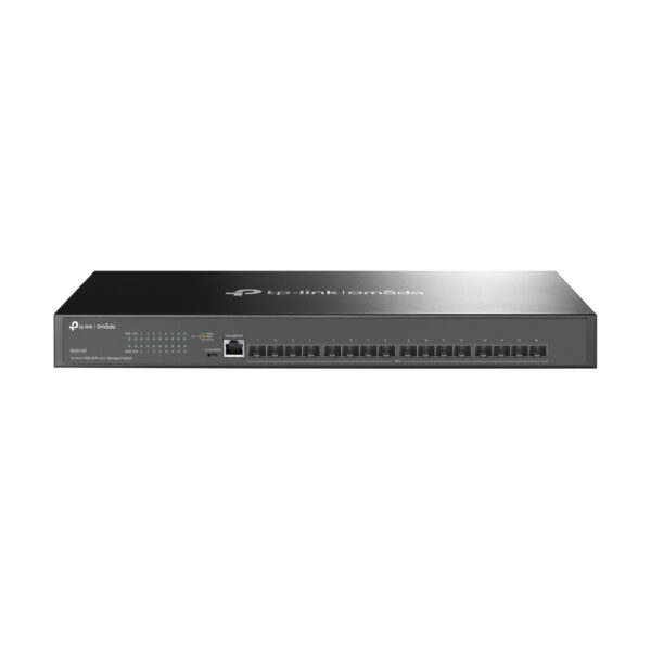 TP-Link Omada L2+ Managed Switch 16-Port 10GE SFP+ L2+/L3 Static Routing 320Gbps Black