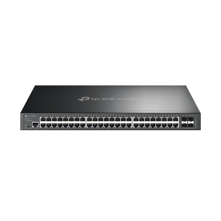 TP-Link Omada L2+ Managed Switch 48x Gigabit, 4x 10GE SFP+ Slots, Cloud-Managed