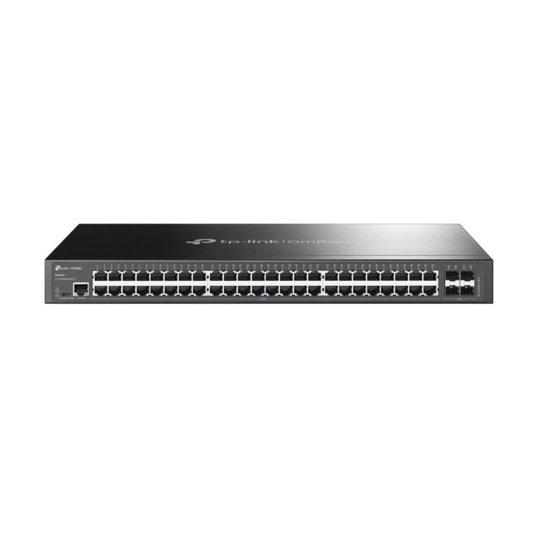 TP-Link Omada L2+ Managed Switch 48x Gigabit Ethernet Ports 4x SFP Slots Cloud Managed
