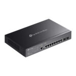 TP-Link Omada L2+ Managed Switch, 8x Gigabit Ethernet, 2x SFP Slots, Cloud-Managed