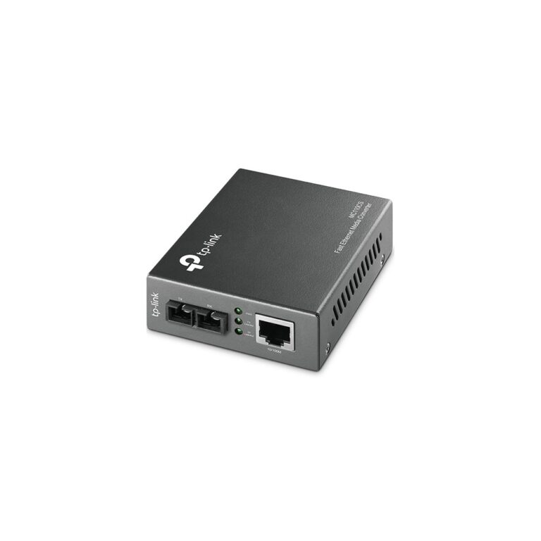 TP-Link Omada MC110CS 100 Mbit/s Single-mode Media Converter 1310 nm 12.5 km Black