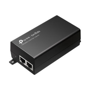 TP-Link Omada POE260S 2.5G PoE+ Injector Adapter 30W Wall Mountable Black