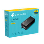 TP-Link Omada POE260S 2.5G PoE+ Injector Adapter 30W Wall Mountable Black