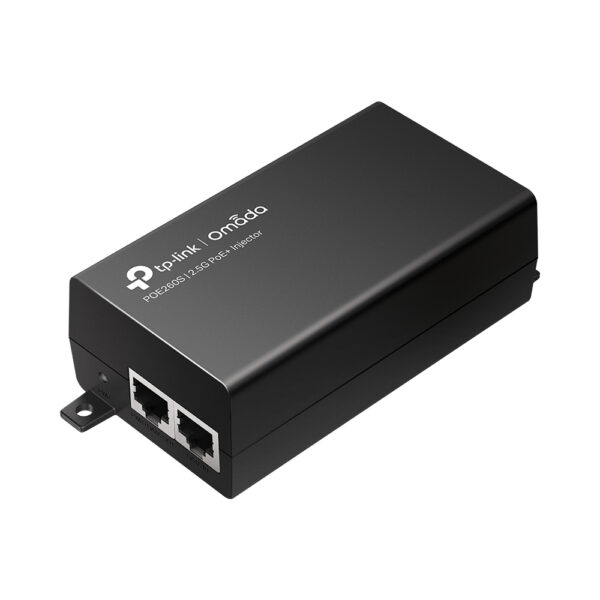 TP-Link Omada POE260S 2.5G PoE+ Injector Adapter 30W Wall Mountable Black