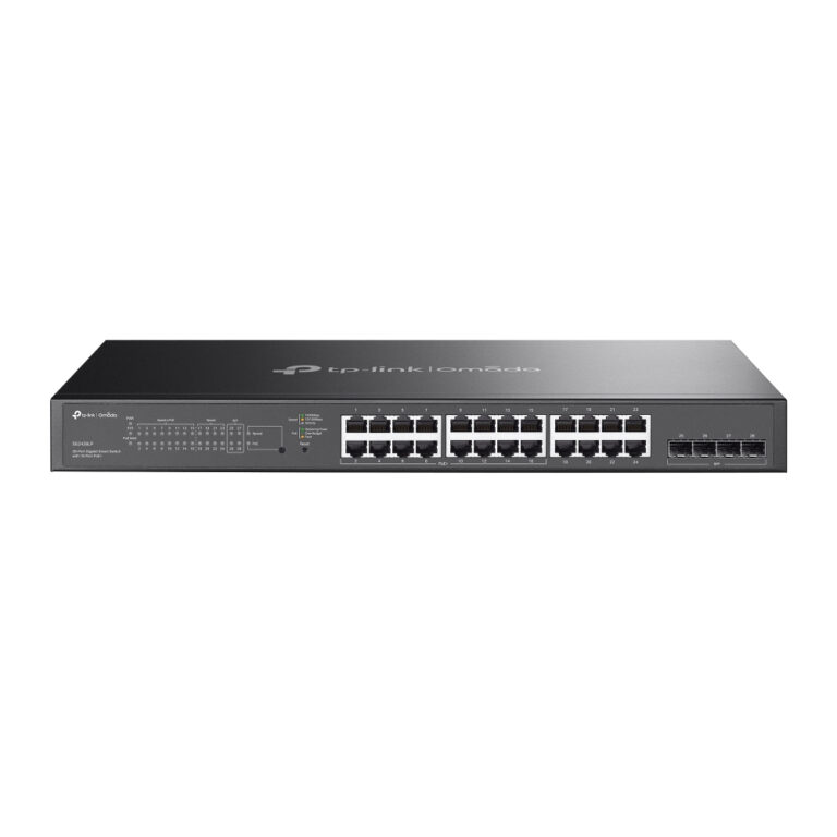 TP-Link Omada SG2210MP 28-Port Gigabit Smart Managed L2/L2+ PoE+ Switch, 150W, Grey