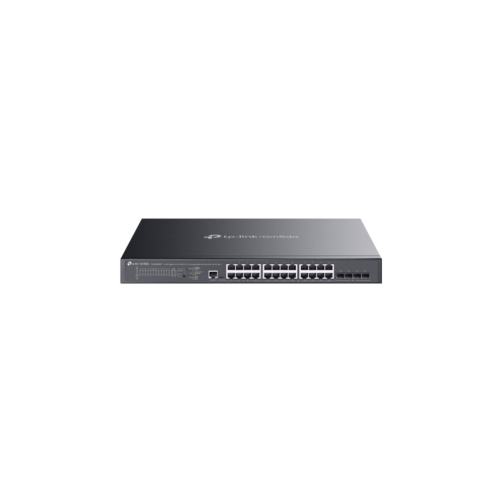 TP-Link Omada SG3428XMPP Managed L2+ Gigabit PoE++ Network Switch 24-Port 4x 10G SFP+ Black TP-Link Omada SG3428XMPP Managed L2+ Gigabit PoE++ Network Switch 24-Port 4x 10G SFP+ Black