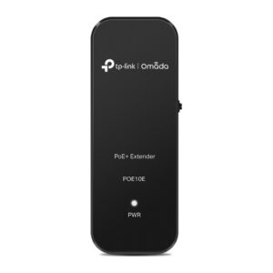 TP-Link Omada TL-POE10E PoE+ Extender 250m Network Repeater 100 Mbps Black