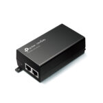 TP-Link Omada TL-POE160S PoE+ Injector Adapter, Gigabit Ethernet, 30W Output, Wall Mountable, Black